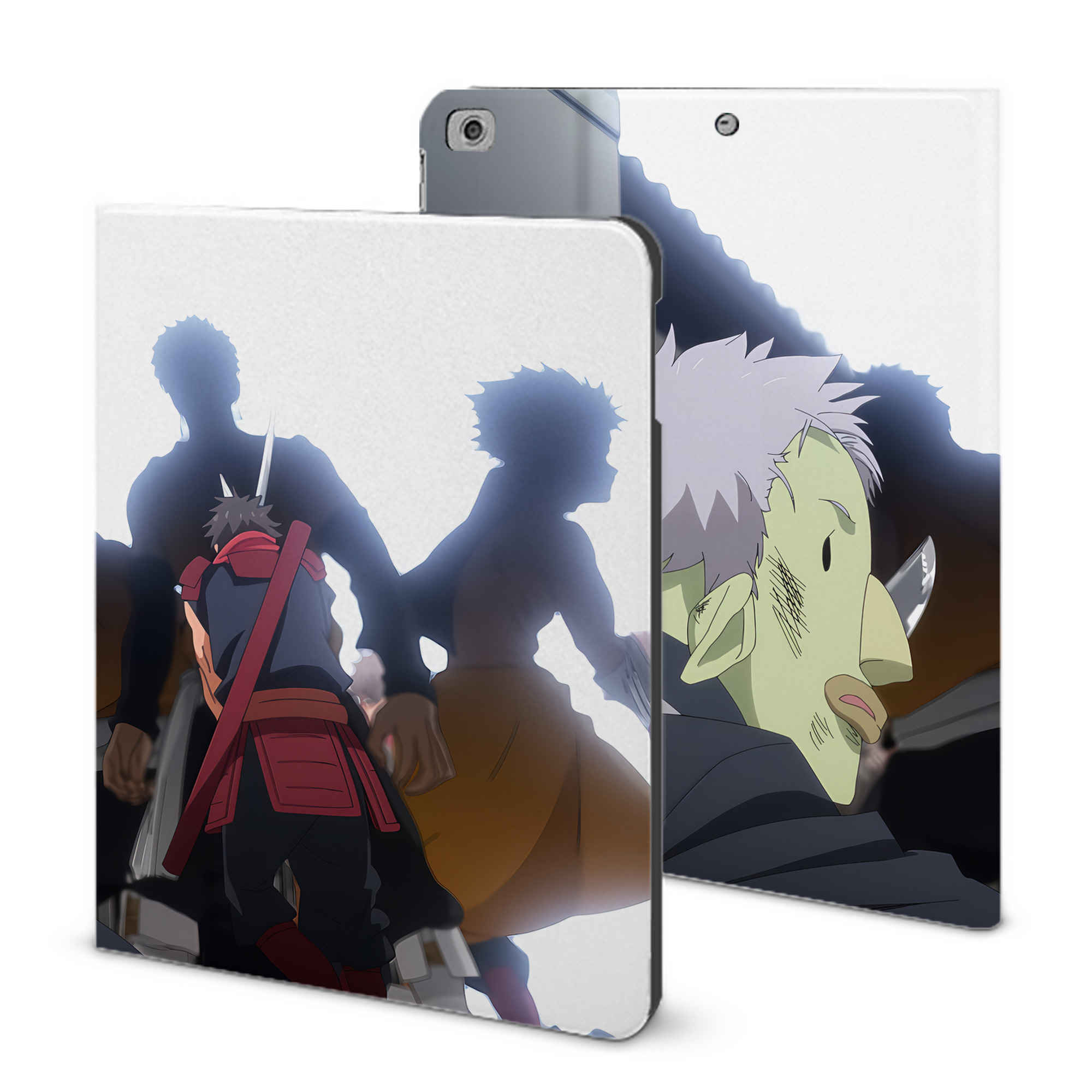 （画像用） 転スラ Regarding Reincarnated to Slime IPad ケース ブック型 PUレザー TPU 耐衝撃 軽量 薄型 ペン収納なし 全面保護 IPad 各モデル対応